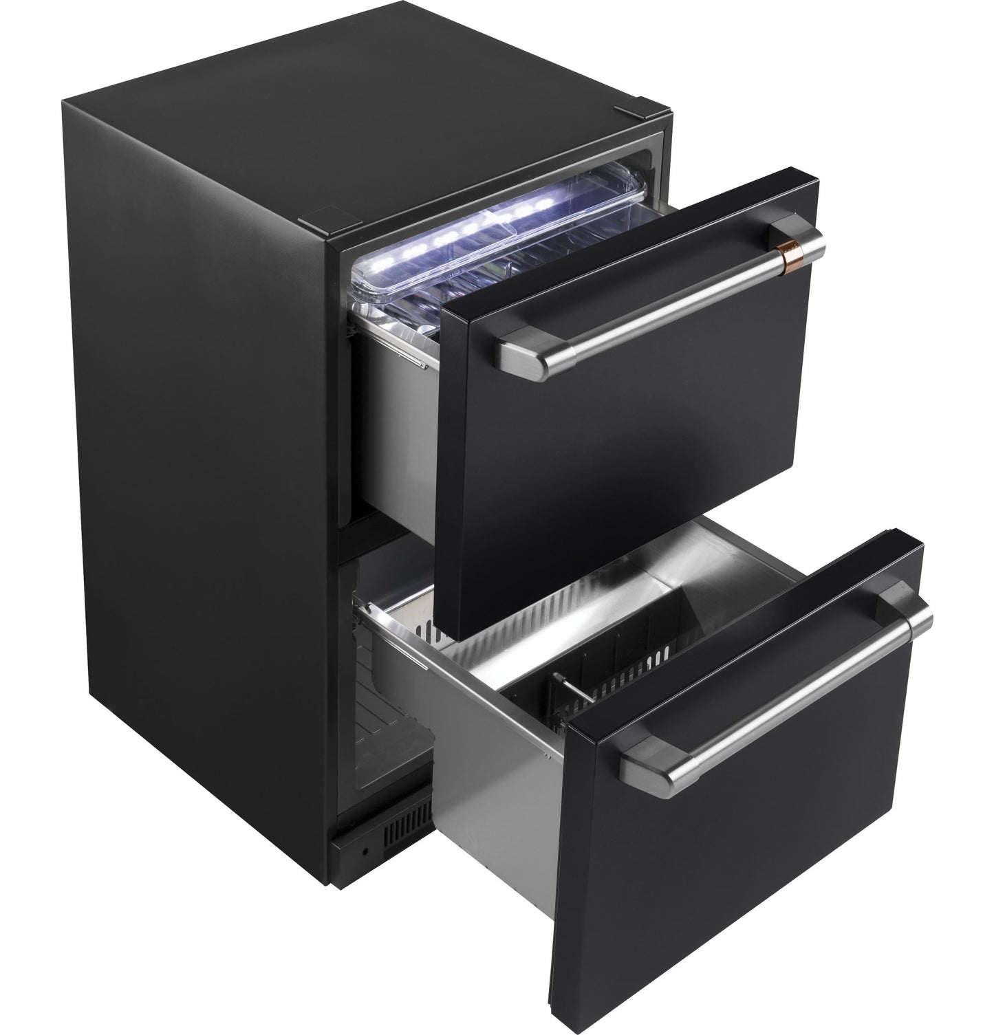 CAFE CDE06RP3ND1 CAFé 5.7 Cu. Ft. Built-In Dual-Drawer Refrigerator Black - CDE06RP3ND1
