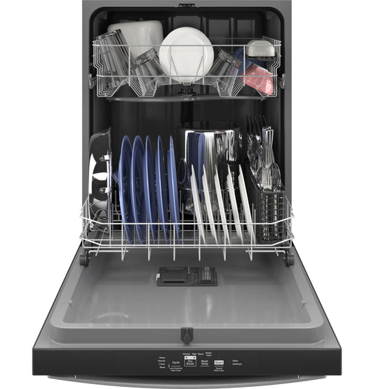 GE APPLIANCES GDT535PYVFS GE ENERGY STAR Top Control with Plastic Interior Dishwasher with Sanitize Cycle & Dry Boost in Stainless Steel - GDT535PYVFS