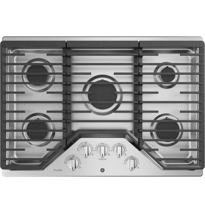 GE APPLIANCES PGP7030SLSS GE Profile™ 30" Built-In Gas Cooktop with 5 Burners in Stainless Steel - PGP7030SLSS