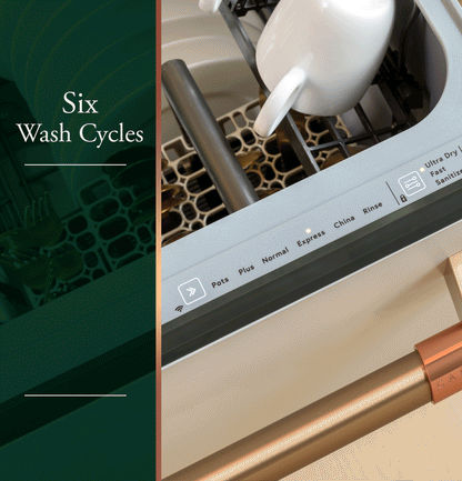 CAFE CDD220P4WW2 CAFé ENERGY STAR Smart Single Drawer Dishwasher White - CDD220P4WW2