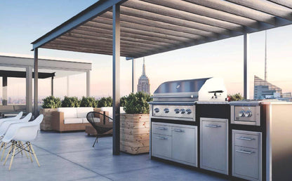 XO APPLIANCE XOGOK42V1GR Factory Assembled, Appliance Ready Designer Island Gray - XOGOK42V1GR