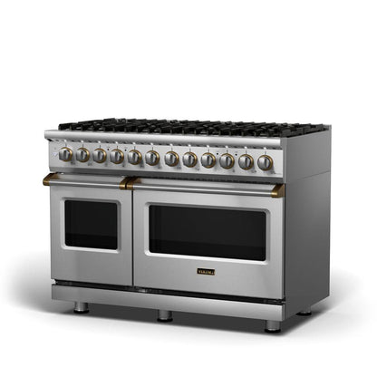 VIKING 48" Dual Fuel Range - VDR548 Viking 5 Series in Stainless Steel - VDR5488BSS