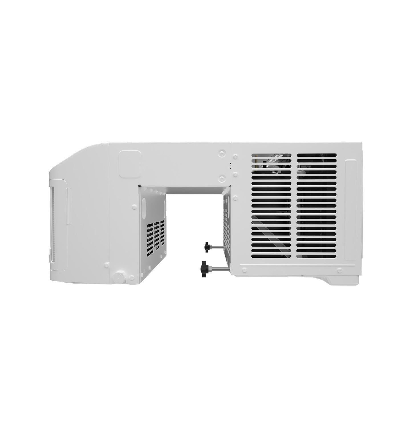 GE APPLIANCES AHTT08BC GE Profile ClearView™ 8,300 BTU Smart Ultra Quiet Window Air Conditioner for Medium Rooms up to 350 sq. ft. White - AHTT08BC