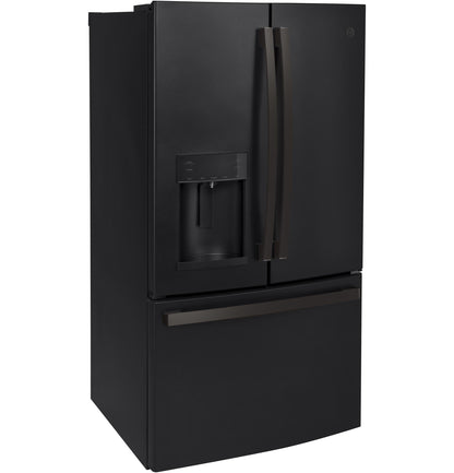 GE APPLIANCES GFE28GELDS GE® ENERGY STAR® 27.7 Cu. Ft. French-Door Refrigerator Black Slate - GFE28GELDS
