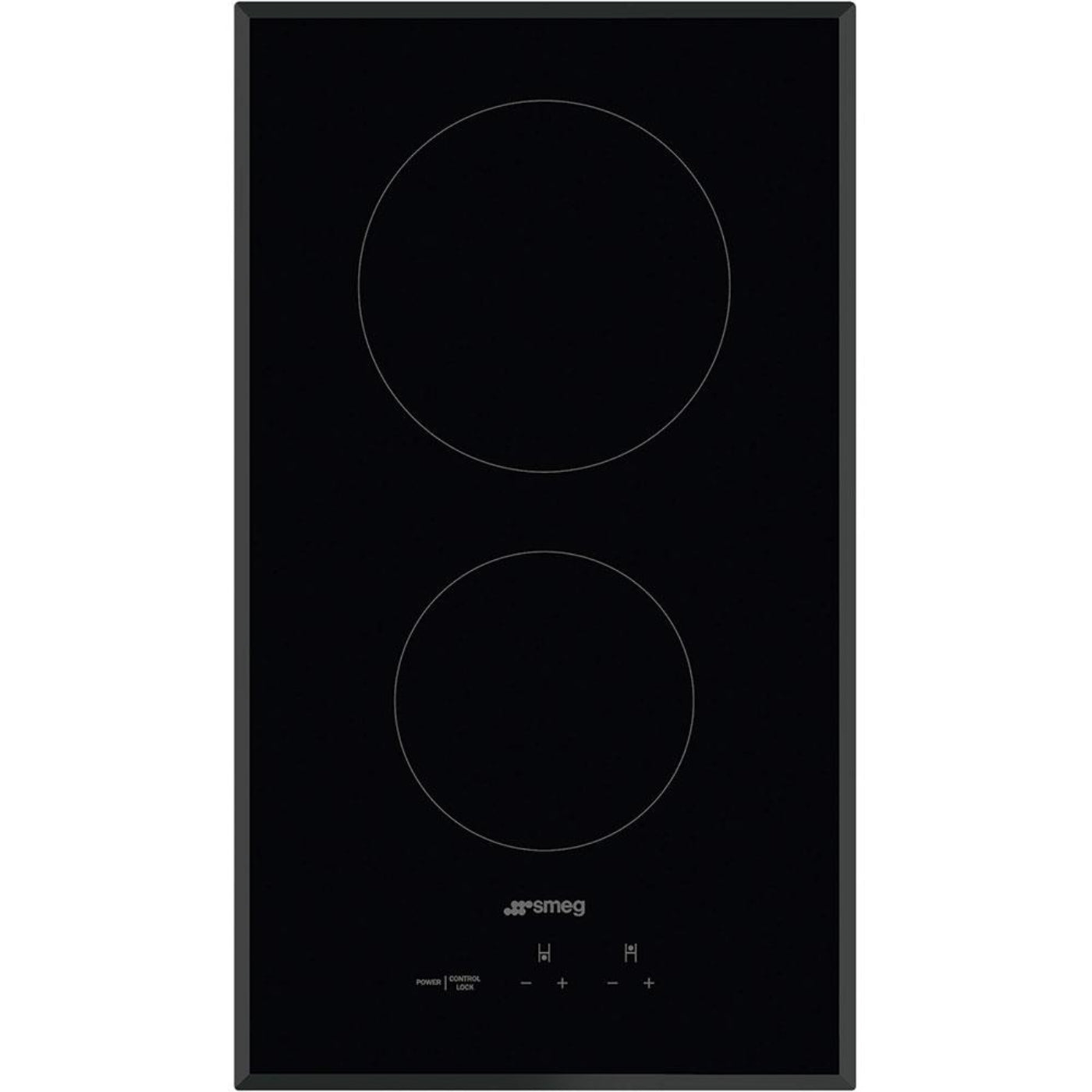 SMEG SEU122B Cooktop Black SEU122B Black - SEU122B