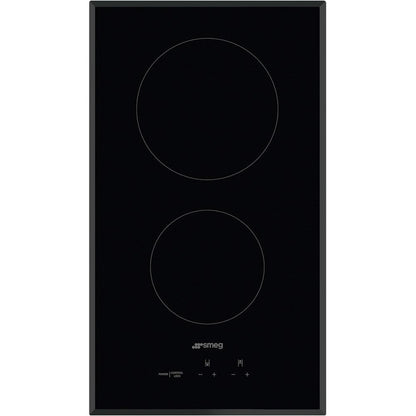 SMEG SEU122B Cooktop Black SEU122B Black - SEU122B