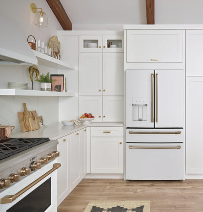 CAFE CVE28DP4NW2 CAFé™ ENERGY STAR® 27.8 Cu. Ft. Smart 4-Door French-Door Refrigerator White - CVE28DP4NW2