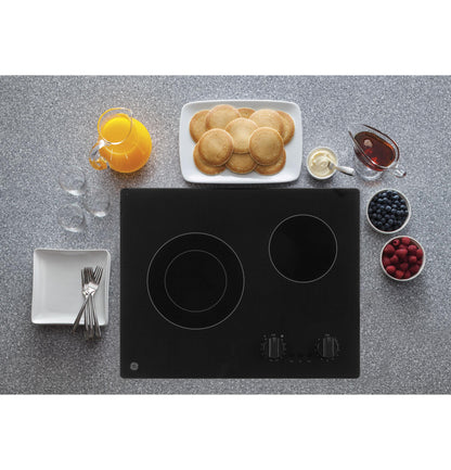 GE APPLIANCES JP3021DPBB GE® 21" Electric Radiant Cooktop Black - JP3021DPBB