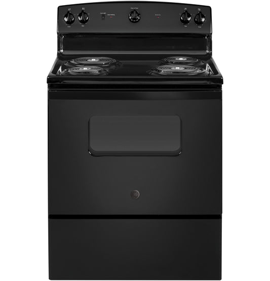 GE APPLIANCES GE 30" Free-Standing Electric Range Black - JBS160DMBB