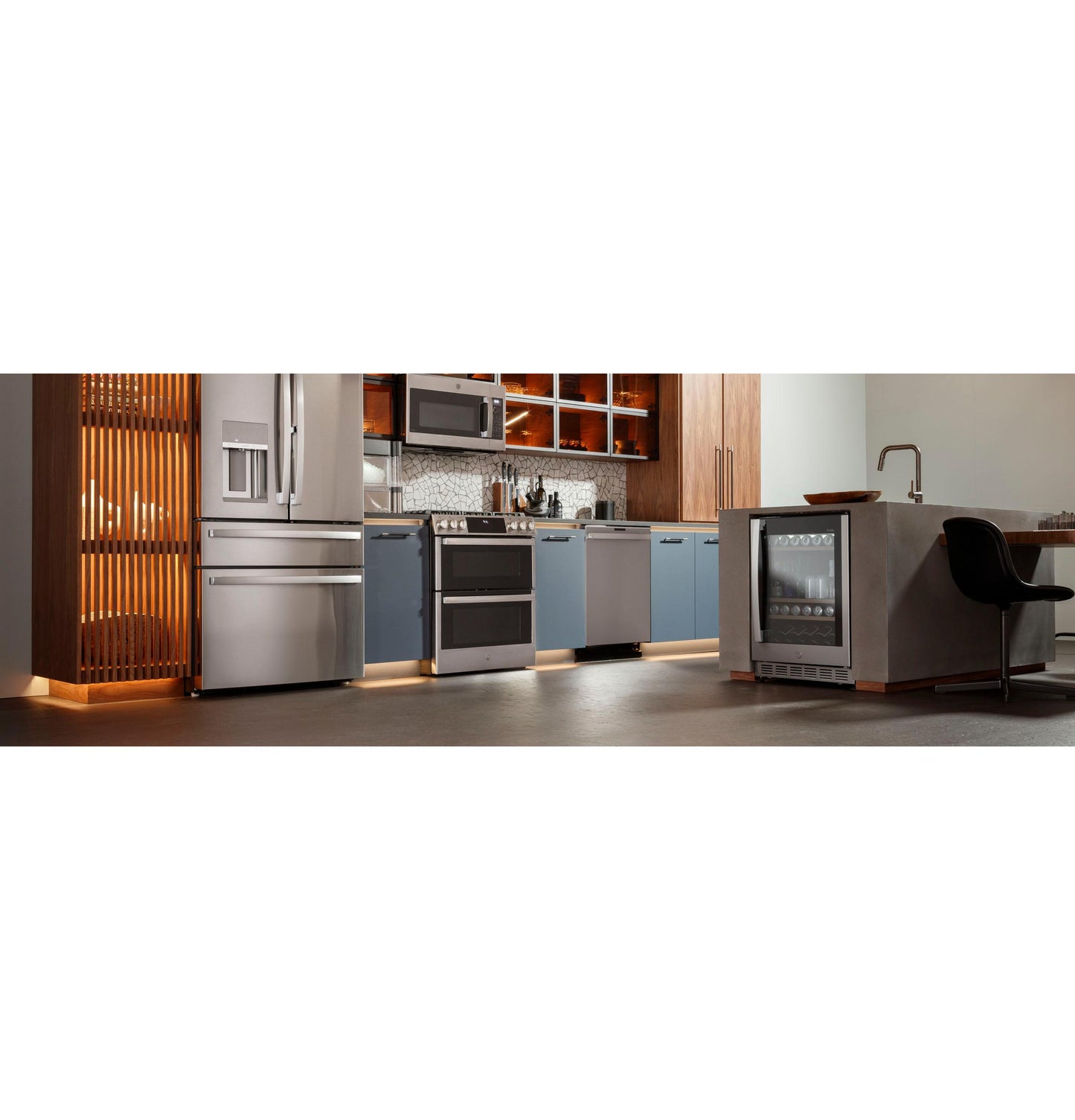 GE APPLIANCES PGS960YPFS GE Profile™ 30" Smart Slide-In Front-Control Gas Double Oven Convection Fingerprint Resistant Range in Stainless Steel - PGS960YPFS
