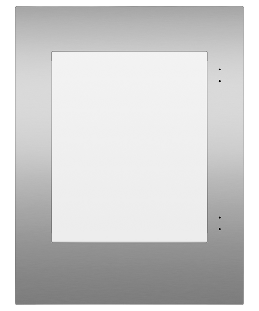 FISHER & PAYKEL RD2435VL Framed Stainless Left-Hinge Door Panel for Integrated  Undercounter Wine & Beverage, 60cm  - RD2435VL