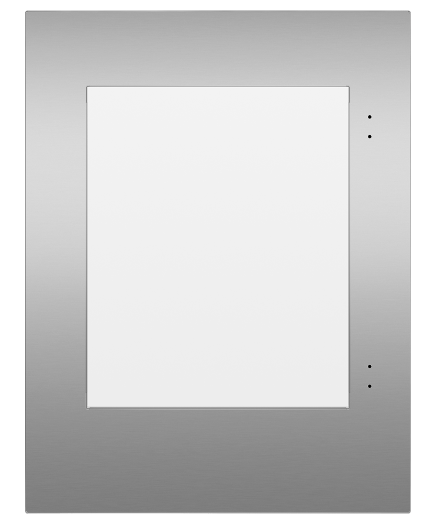 FISHER & PAYKEL RD2435VL Framed Stainless Left-Hinge Door Panel for Integrated  Undercounter Wine & Beverage, 60cm  - RD2435VL