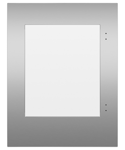 FISHER & PAYKEL RD2435VL Framed Stainless Left-Hinge Door Panel for Integrated  Undercounter Wine & Beverage, 60cm  - RD2435VL