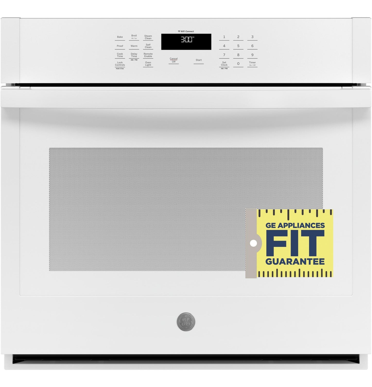 GE APPLIANCES 30" Smart Built-In Self-Clean Single Wall Oven White - JTS3000DNWW