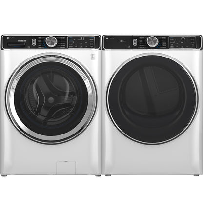 GE APPLIANCES PFD87GSSVWW GE Profile™ 7.8 cu. ft. Capacity Smart Front Load Gas Dryer with Steam and Sanitize Cycle White - PFD87GSSVWW