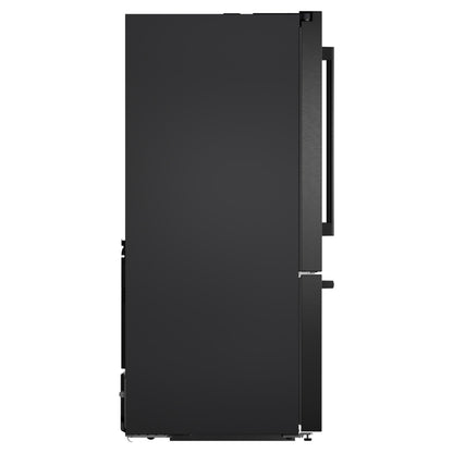 BOSCH B36FD52SNB 500 Series, French Door Bottom freezer, multi door, 36'', Black inox-antifingerprint, Total No Frost Black in Stainless Steel - B36FD52SNB