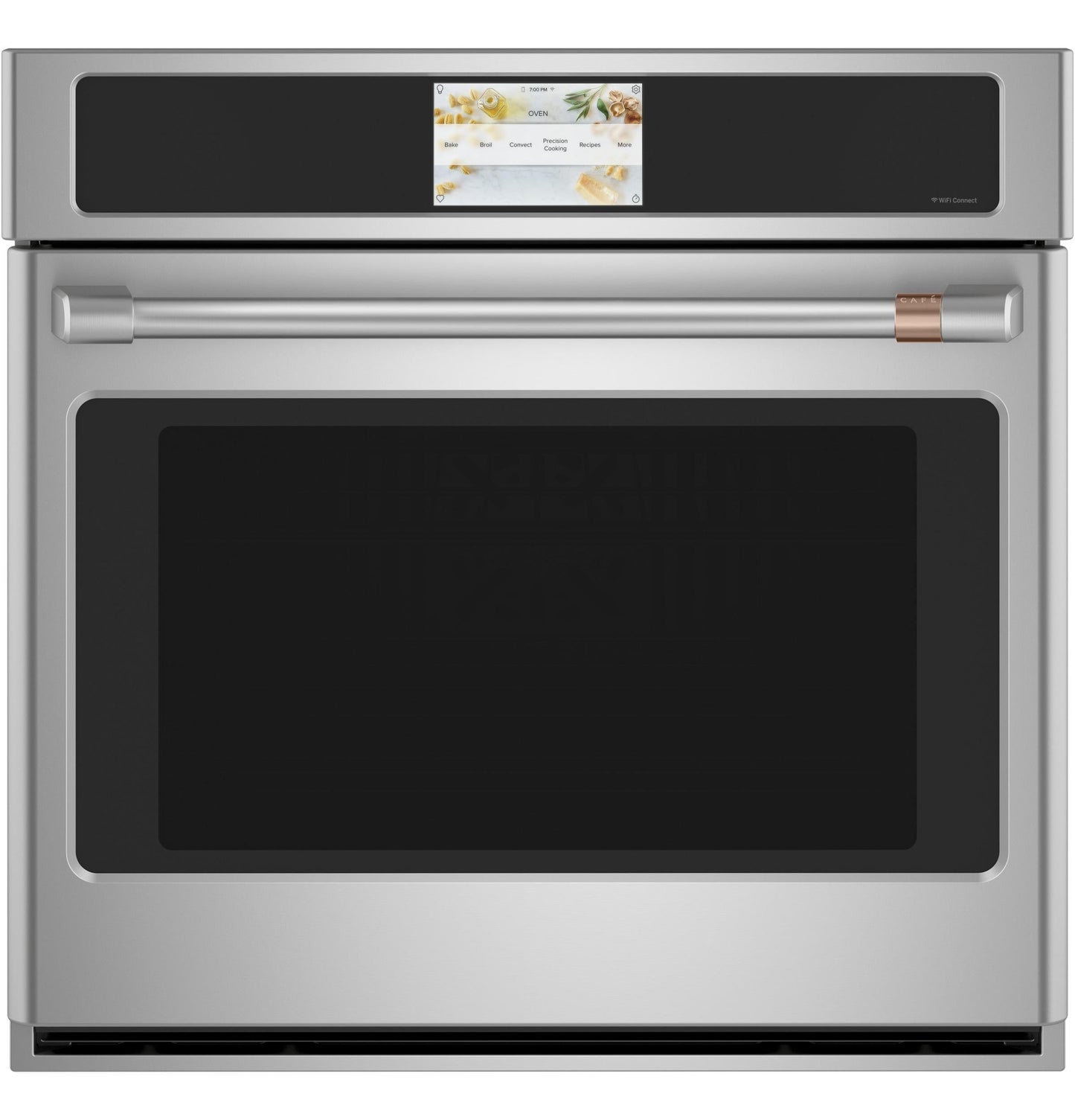 CAFE 30" Smart Single Wall Oven with Convection in Stainless Steel - CTS70DP2NS1