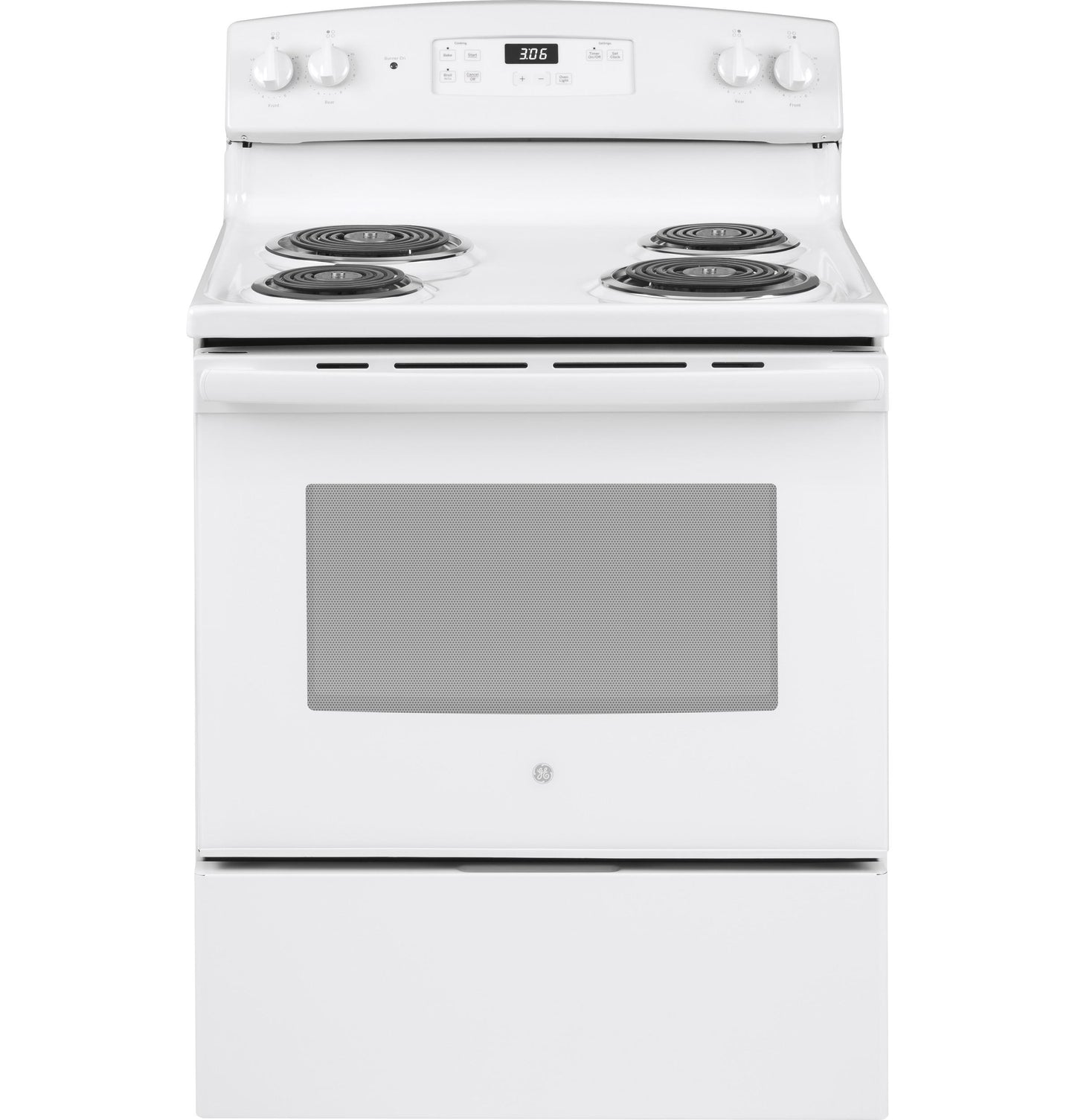 GE APPLIANCES GE 30" Free-Standing Electric Range White - JBS360DMWW