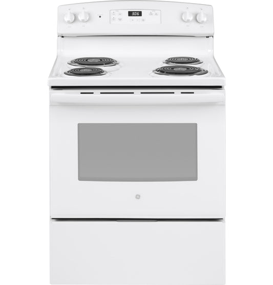 GE APPLIANCES GE 30" Free-Standing Electric Range White - JBS360DMWW