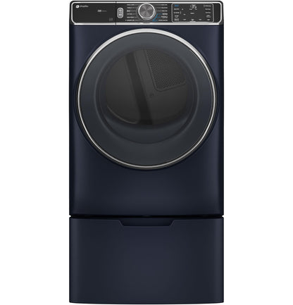GE APPLIANCES PFD87ESPVRS GE Profile™ 7.8 cu. ft. Capacity Smart Front Load Electric Dryer with Steam and Sanitize Cycle Blue - PFD87ESPVRS