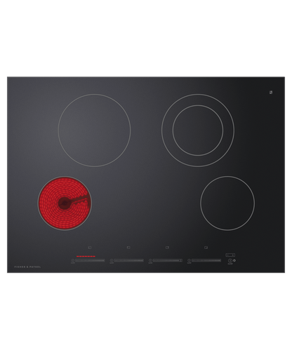 FISHER & PAYKEL CE304DTB1 30" Series 5 4 Element Electric Cooktop Black - CE304DTB1