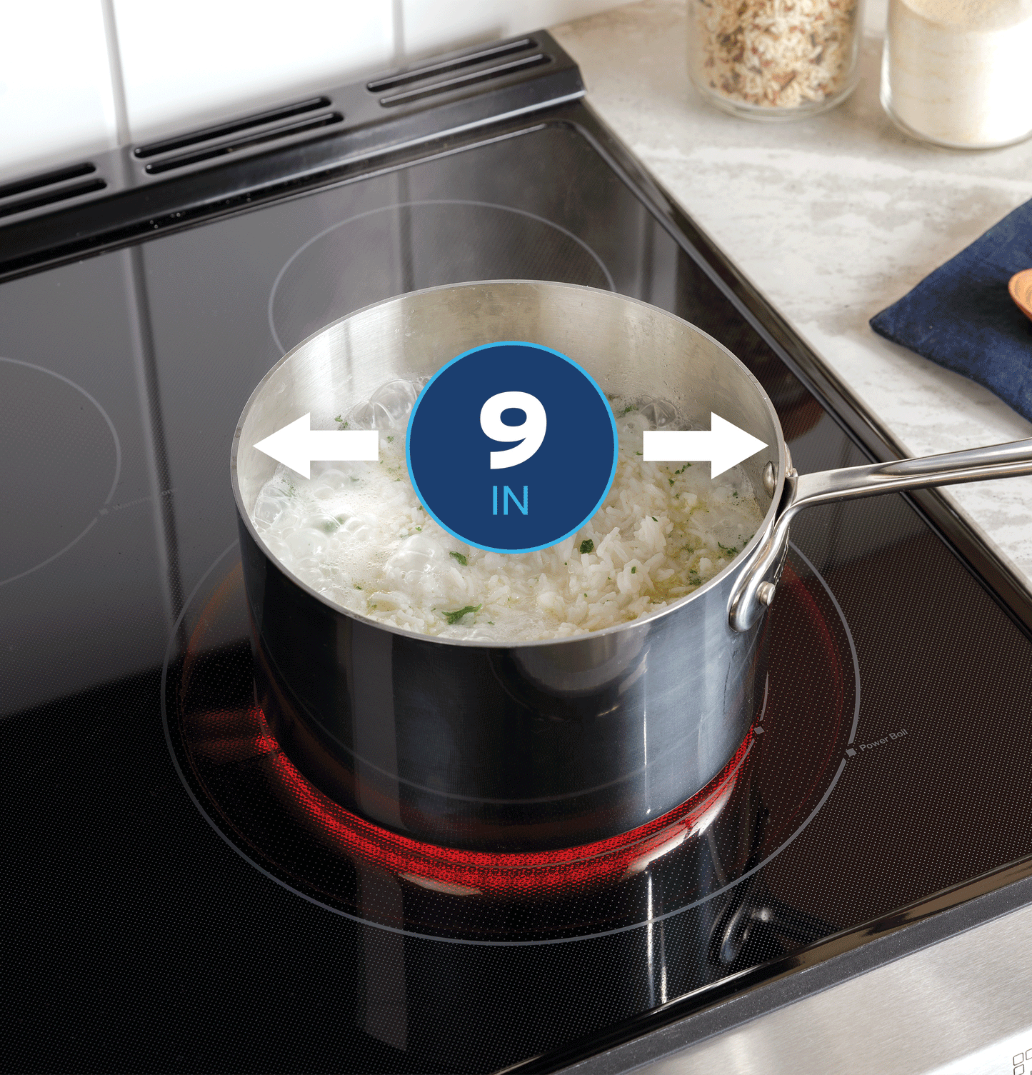 GE APPLIANCES GRS600AVWW GE® ENERGY STAR® 30" Slide-In Electric Convection Range with No Preheat Air Fry and EasyWash™ Oven Tray White - GRS600AVWW