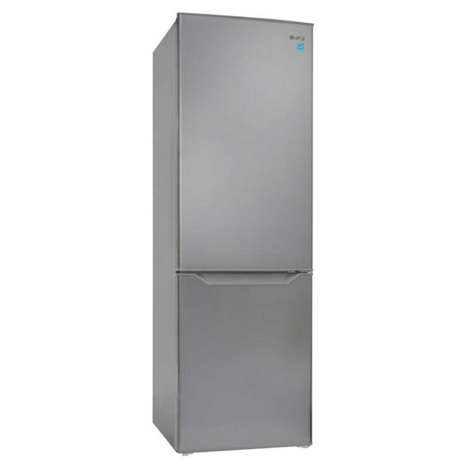 DANBY Danby 10.3 cu. ft. Bottom Mount Apartment Size Fridge in Stainless Steel Look in Stainless Steel - DBMF100B1SLDB