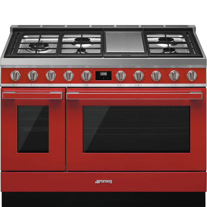 SMEG CPF48UGMR Range Red CPF48UGMR Red - CPF48UGMR