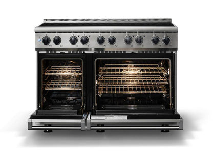 VIKING 48" Induction Range - VIR5483 Viking 5 Series Red - VIR54836BSC