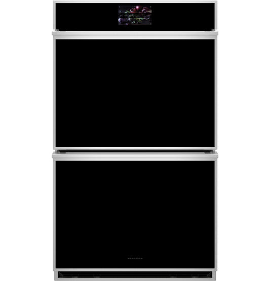 MONOGRAM Monogram 30" Minimalist Double Wall Oven in Stainless Steel - ZTD90DSSNSS