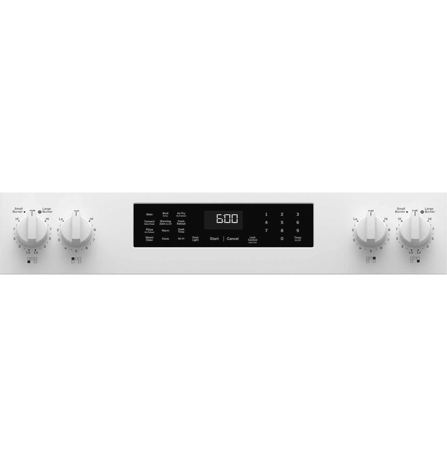 GE APPLIANCES GRF600AVWW GE® ENERGY STAR® 30" Free-Standing Electric Convection Range with No Preheat Air Fry and EasyWash™ Oven Tray White - GRF600AVWW