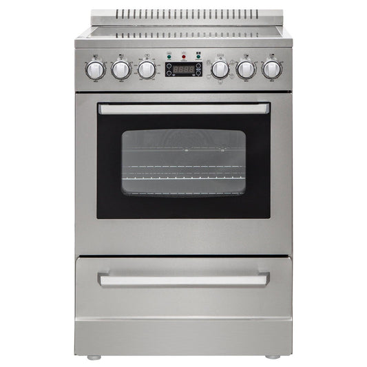 AVANTI DER24P3S Avanti ELITE Series 24" Electric Range Oven in Stainless Steel - DER24P3S