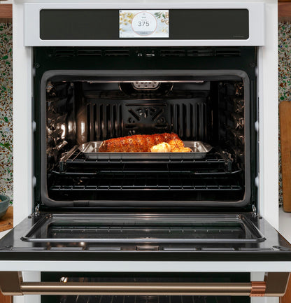 CAFE CTS90DP4NW2 CAFé Professional Series 30" Smart Built-In Convection Single Wall Oven White - CTS90DP4NW2