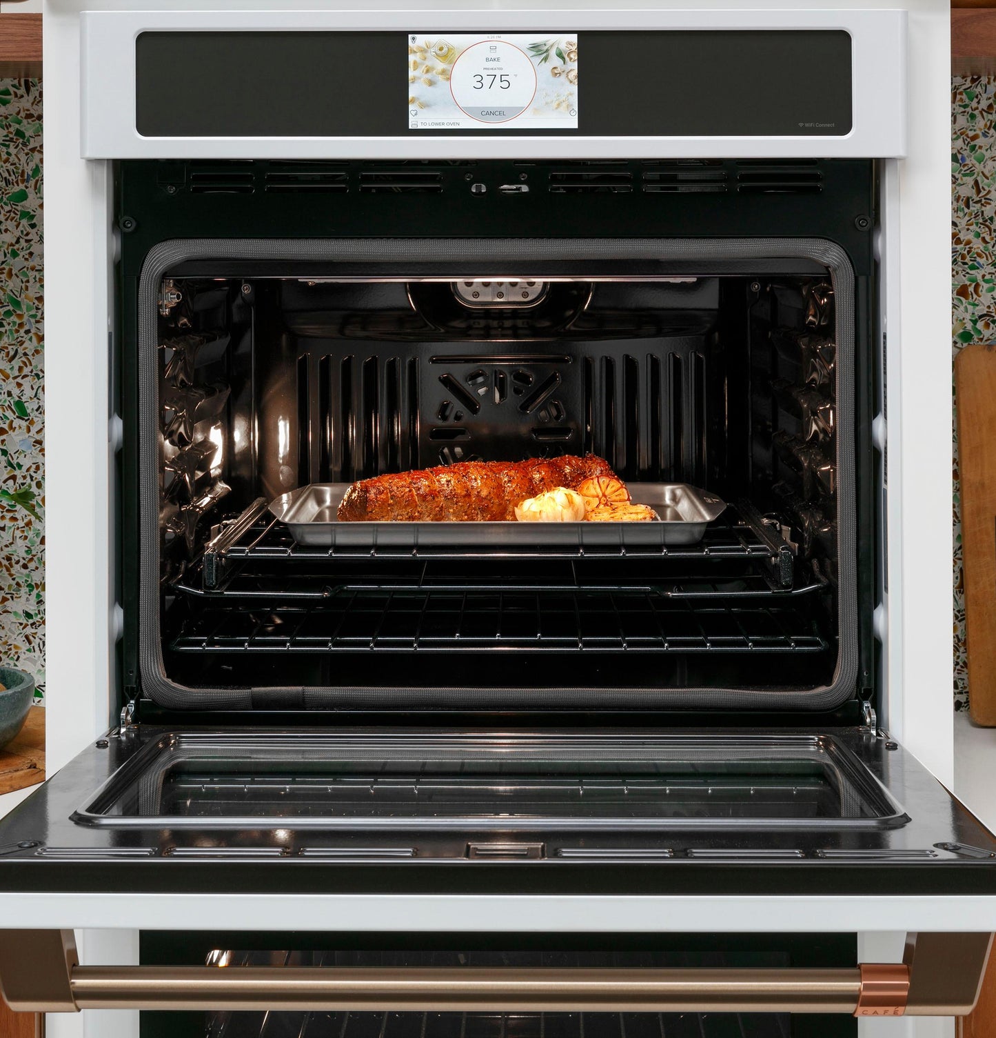 CAFE CTS90DP3ND1 CAFé Professional Series 30" Smart Built-In Convection Single Wall Oven Black - CTS90DP3ND1