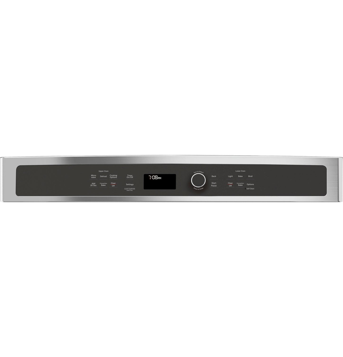 GE APPLIANCES Profile 30" Built-In Combination Convection Microwave/Convection Wall Oven in Stainless Steel - PT7800SHSS