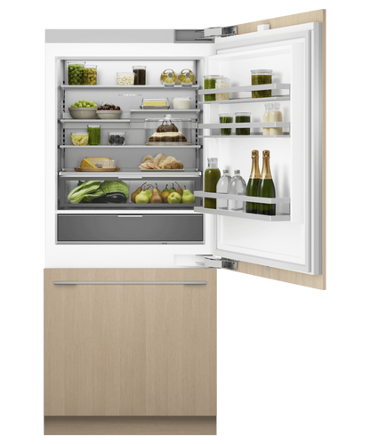 FISHER & PAYKEL RS3684WRUVE1 36" Series 11 Integrated Refrigerator Freezer Custom Panel Ready - RS3684WRUVE1