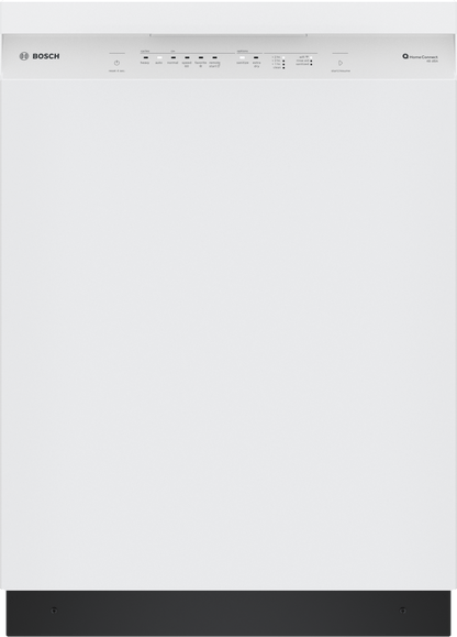 BOSCH SHE41CM2N 100 Series, built-under dishwasher, 24''in White - SHE41CM2N