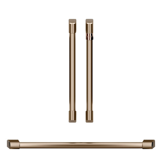 CAFE CXWDFHKPMBZ CAFé 2 French-Door Handles; 1 - 30" Handle; - Brushed Bronze - CXWDFHKPMBZ