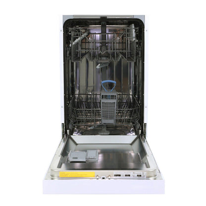 AVANTI DWF18V0W Avanti 18" Built In Dishwasher - White - DWF18V0W