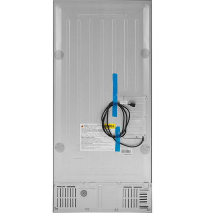 GE APPLIANCES GBE17HYRFS GE® ENERGY STAR® 17.7 Cu. Ft. Counter-Depth Bottom-Freezer Refrigerator in Stainless Steel - GBE17HYRFS
