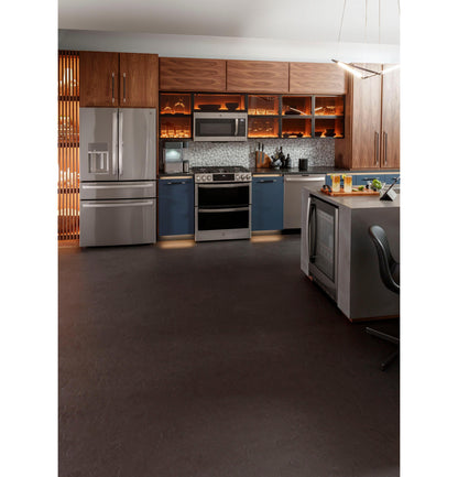 GE APPLIANCES PGS960YPFS GE Profile™ 30" Smart Slide-In Front-Control Gas Double Oven Convection Fingerprint Resistant Range in Stainless Steel - PGS960YPFS