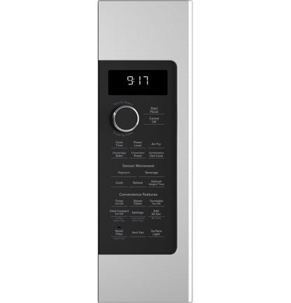 GE APPLIANCES Profile 1.7 Cu. Ft. Convection Over-the-Range Microwave Oven in Stainless Steel - PVM9179SRSS