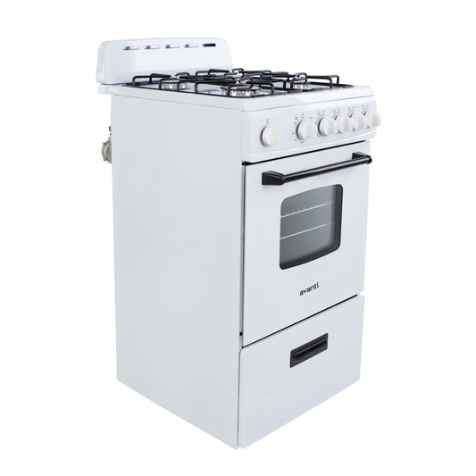 AVANTI GR2011CW Avanti 20" Gas Range - White - GR2011CW