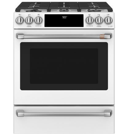 CAFE CXFCGHKPMSS CAFé Front Control Gas Knobs and Handles - Brushed in Stainless Steel  - CXFCGHKPMSS