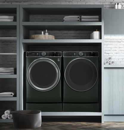 GE APPLIANCES PFW955SPWGN GE Profile™ 5.5 cu. ft. Capacity Smart Front Load ENERGY STAR® Steam Washer with UltraFresh Vent System+ and Smart Wash & Smart Rinse Green - PFW955SPWGN
