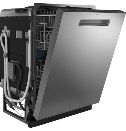 GE APPLIANCES PDP715SYVFS GE Profile™ ENERGY STAR® Fingerprint Resistant Top Control Stainless Interior Dishwasher with Microban™ Antimicrobial Technology in Stainless Steel - PDP715SYVFS