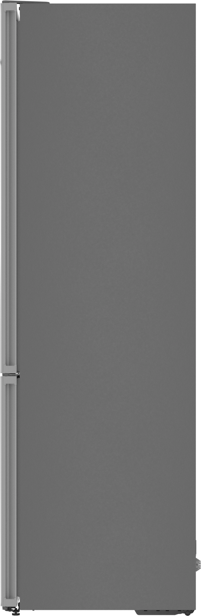 BOSCH B24CB80ESW 800 Series, free-standing fridge-freezer with freezer at bottom, glass door, 24'', White, Total No Frost White - B24CB80ESW