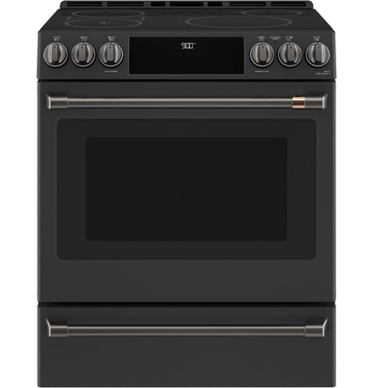 CAFE CXFCHHKPMBT CAFé Front Control Induction Knobs and Handles - Brushed Black - CXFCHHKPMB