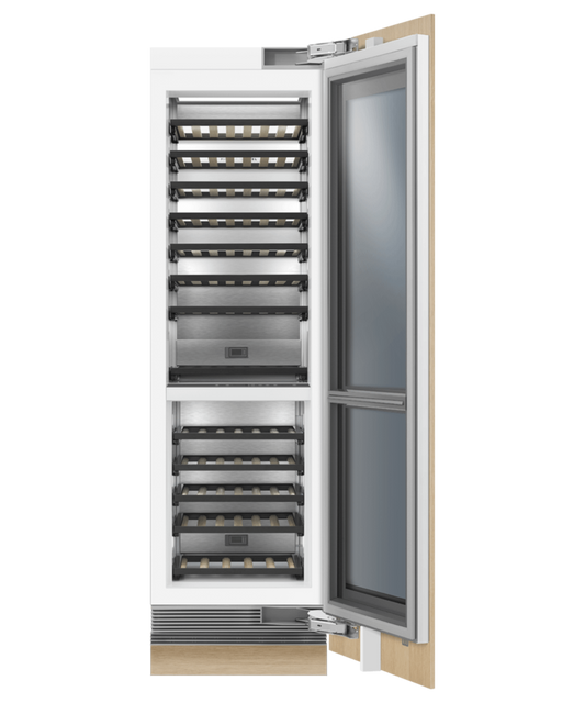 FISHER & PAYKEL RS2484VR2K1 24" Series 11 Integrated Column Wine Cabinet Custom Panel Ready - RS2484VR2K1