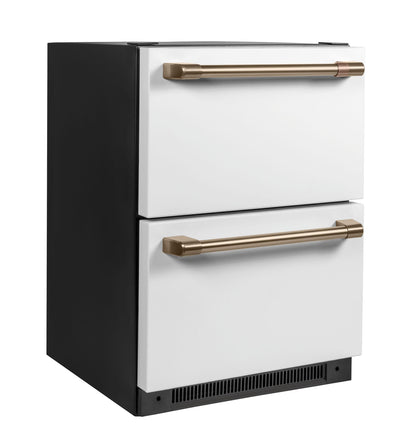 CAFE CDE06RP4NW2 CAFé 5.7 Cu. Ft. Built-In Dual-Drawer Refrigerator White - CDE06RP4NW2